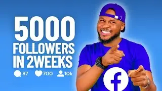 How to get 5000 Facebook Followers in 2 Weeks (Safe and Free) | Facebook Monetization Strategy
