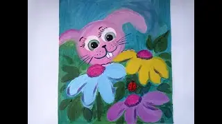 Каникулы с детьми Рисуем гуашью