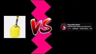 1v1ing a twitch streamer (DragonBloodEater) in Roblox Funky Friday