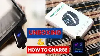 🔥Smart Bracelet Set Up❗🔌🔋How To Charge Smart Bracelet #smartbracelet #smartband #smartwatch