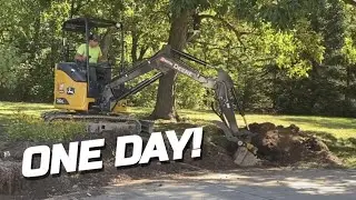 John Deere 26G In Action