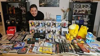 Des dingueries à la braderie de Lille !! Jeux vidéo , carte pokémon , pop ect !!!
