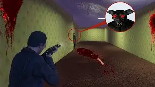 Monstro nas Backrooms do GTA 5 (PC Mods)