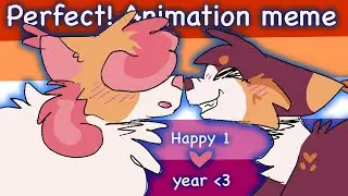 Perfect! // animation meme (slight flash warning) ❤️🐺
