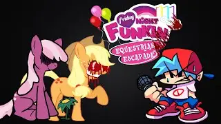 Friday Night Funkin': Equestrian Escapade Full Week (DEMO) (MLP Horror Creepypasta FNF Mod) [Hard]