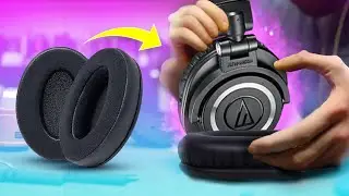 Secrets Revealed: The Proper Way to Replace Your Audio-Technica ATH-M50x Earpads #audiotechnica