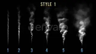 Rising Smoke Pack 4K - 12 Clips