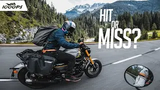 A Scrambler for 3.800 euro? Testing the new TVS Ronin in the Alps