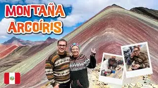 Vinicunca La MONTAÑA DE 7 COLORES 🌈 ⛰ | Comimos Alpaca! 🦙😱 | Peru 🇵🇪