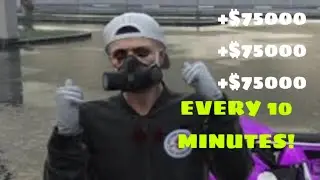 How to make 75k every 10 minutes in GTA5 ONLINE!