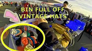 VINTAGE HATS JACKPOT! Antique Fair Galore Finds.