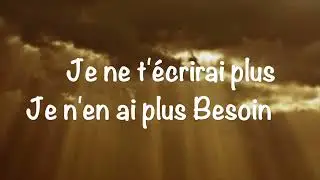Claude Barzotti - Je ne t' écrirai plus