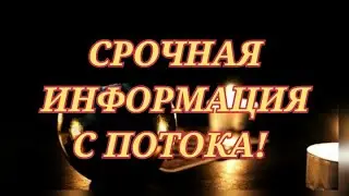 🍀 СРОЧНАЯ ИНФОРМАЦИЯ С ПОТОКА❗🧿 