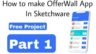 How to Make Offer wall App in sketchware. Complete Task & Earn Points sketchware pro