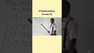 Pronunciation lessons 🤣