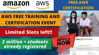 Amazon Aws Free Certificate | AWS Certification Training | AWS FREE Certificate | Anyone can enroll