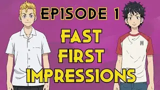 TOKYO REVENGERS: Fast First Impression of Episode 1 #shorts