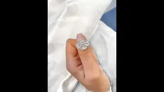 Three-Stone Radiant Cut Ring Coming to Life