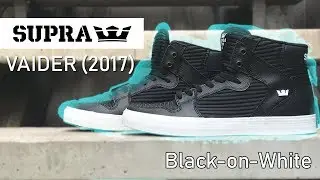Supra Vaider (Black-on-White) *on Feet* LET'S REVIEW!