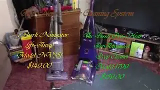 Home Cleaning System    Shark Navigator Lift-Away   The Bissell ProHeat Pet Advanced Deep Cleaner