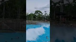 Worlds Largest Wave #shorts Disneys Typhoon Lagoon man made wave pool, Disney World, Florida 2023