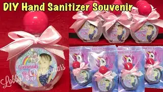 DIY Hand Sanitizer Souvenir