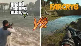 GTA 5 vs Far Cry 6 - Graphics & Details SBS Comparison