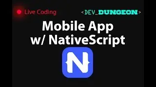 Live Coding: Mobile App w/ NativeScript