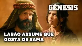 NOVELA GÊNESIS: Labão revela ter sentimentos por Sama