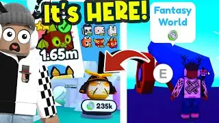 New Fantasy World Pets are Insane *Update 1* Pet Simulator X (Roblox)