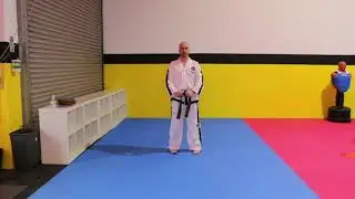L Stance Knifehand Strike