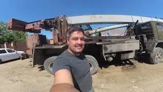 Direct-flow exhaust on Kamaz. Juicy V8 sound!!!!!!