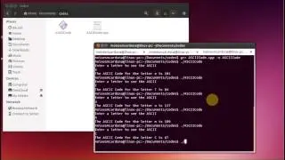 Character ASCII Code C++ Compile Instructions for Linux