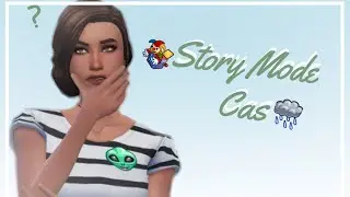 Gloomy Goofball?🌧🤪| Sims 4 Story Mode Cas
