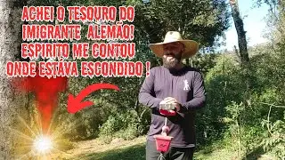 Achei o tesouro do imigrante alemão!o espírito me contou o local!