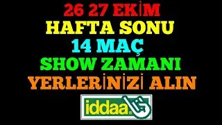 BAYANLAR BAYLAR YERLERİNİZİ ALIN ! 27 EKİM 2024 İDDAA TAHMİNLERİ
