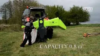 Špalíkovač (štěpkovač) za traktor do Ø18cm JIRBO JUMBO BIG BAG