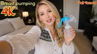 [4K] 💗Pump With Me Every 3 Hours 🍼 | New Mom RoutineBreastfeeding Mom Routine | Pump With Me