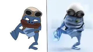 crazy froggy the flash- funny drawing meme