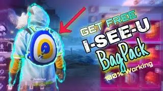GET FREE PERMANENT OP BAG PACK SKIN || new vpn trick || Pubg Mobile I-SEE-U Bag Pak || BLUE SECRET