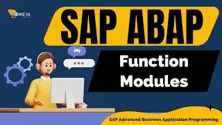 Function Modules in SAP ABAP ||  Best SAP ABAP Training || Ambikeya