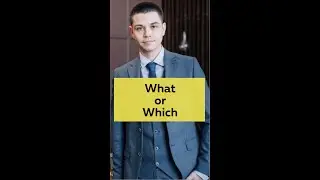 What or Which | Learn English | English lesson | Speak English| Practice English| English Grammar