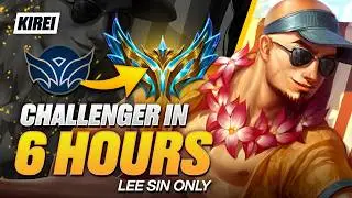 UNRANKED to CHALLENGER in 6 Hours - Lee Sin Guide