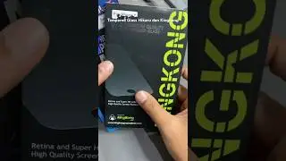 Tempered Glass Merek Hikaru dan Kingkong #shortvideo #smartphone #temperedglass #hikaru #ystekno