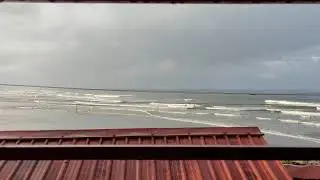 40 minutes of pure unedited Beach side daybreak with slight drizzle and soothing natural music