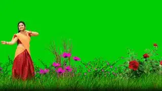 New 3D Cinematic Nature Beautiful girl Green Screen Effect #green_screen_video#kinemasterediting