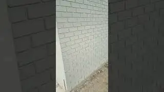 Робимо емітацію  кирпич з плиточного клею.