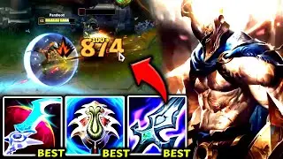 PANTHEON TOP 100% CRUSHES ALL S+ TIER TOPLANERS TOO EASY! 👌 S14 Pantheon TOP Gameplay Guide