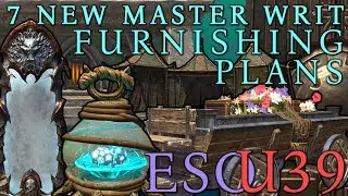 7 New Master Writ Furnishing Plans | Rolis Hlaalu | Update 39 | ESO | 2023