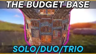 THE BEST AND CHEAPEST - RUST TRIO BUDGET BASE DESIGN 2022 - RUST BASE DESIGN 2022